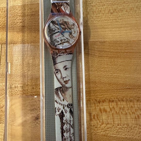 VTG Swatch Masquerade, NEW IN BOX, NEVER USED or WORN. 1993. GP105 - Picture 12 of 14